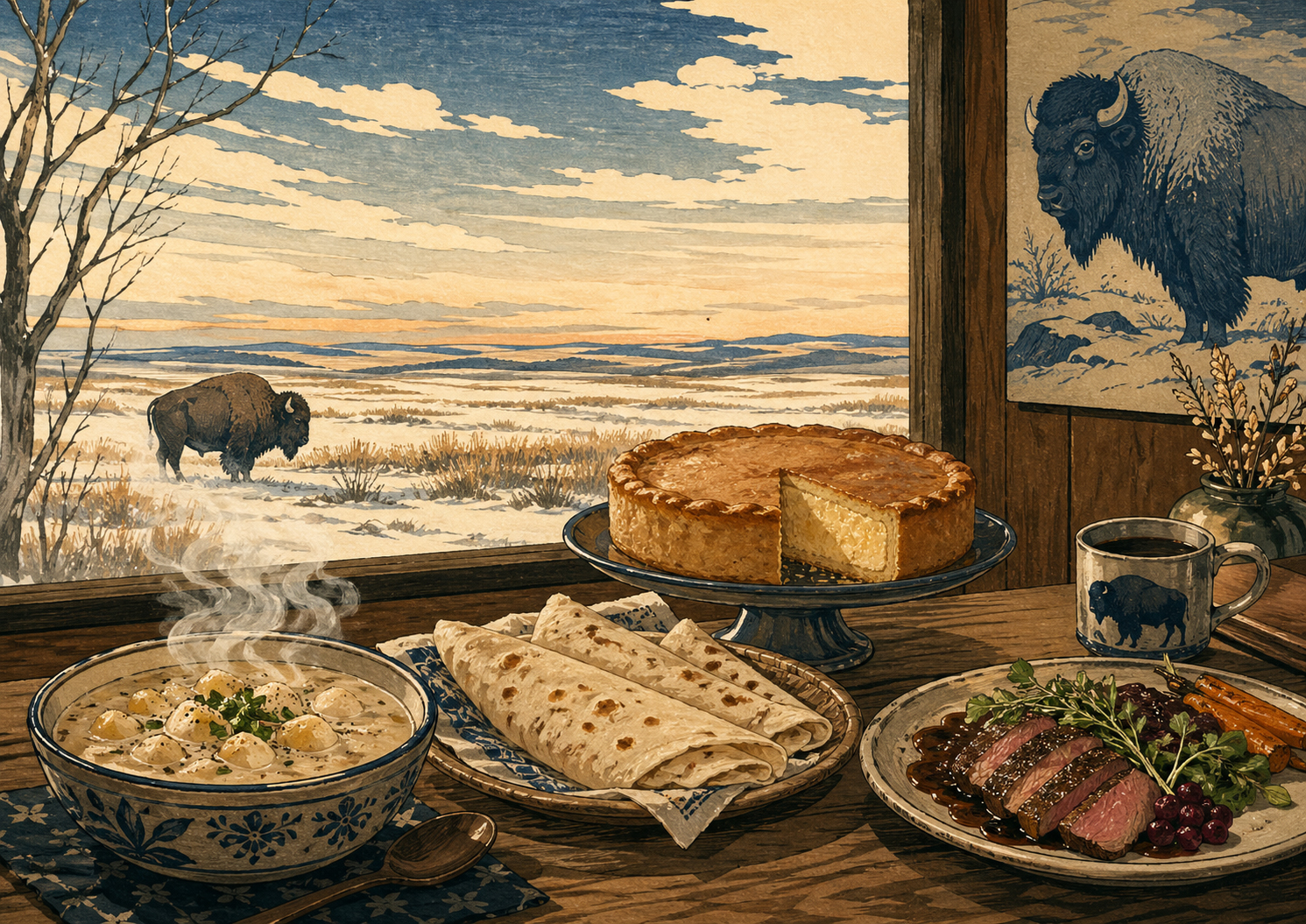 ノースダコタの食文化